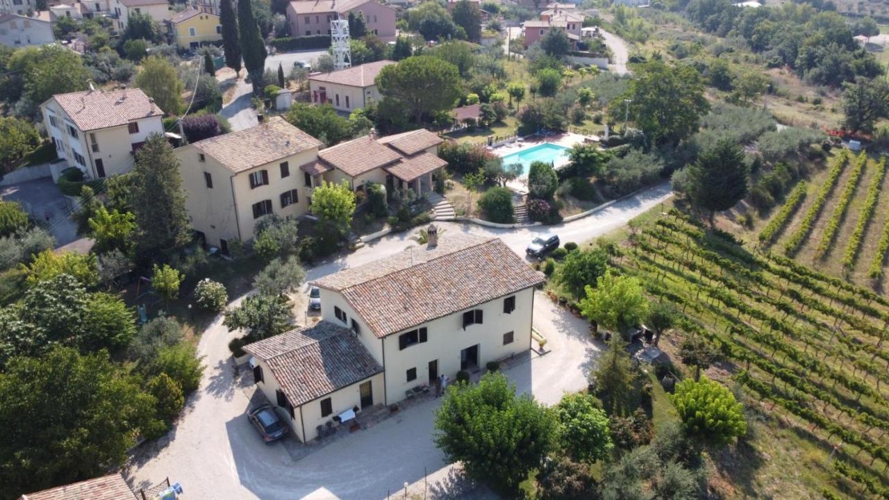 Cardinal Girolamo Villa Montefalco Buitenkant foto